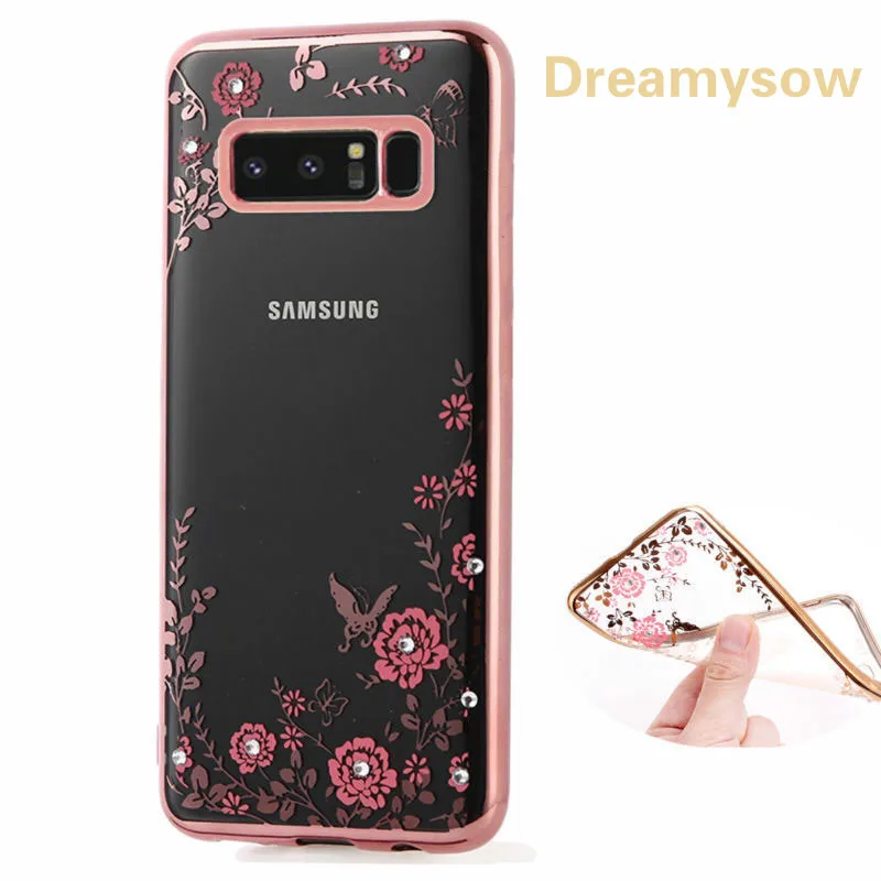 Luxury Flower Diamond TPU Cases For Samsung Galaxy A30 A50 M20 M10 S10 S9 S8 Plus S10e A9S A8S Capa Plating Clear Soft TPU cover
Luxury Flower Diamond TPU Cases For Samsung Galaxy A30 A50 M20 M10 S10 S9 S8 Plus S10e A9S A8S Capa Plating Clear Soft TPU cover