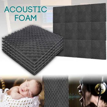 50x50cm 1.5cm Black Soundproofing Foam Acoustic Foam Sound Absorbing Wedge Noise Sponge Tiles Wall Panel Suitable for Sound Stud
50x50cm 1.5cm Black Soundproofing Foam Acoustic Foam Sound Absorbing Wedge Noise Sponge Tiles Wall Panel Suitable for Sound Stud