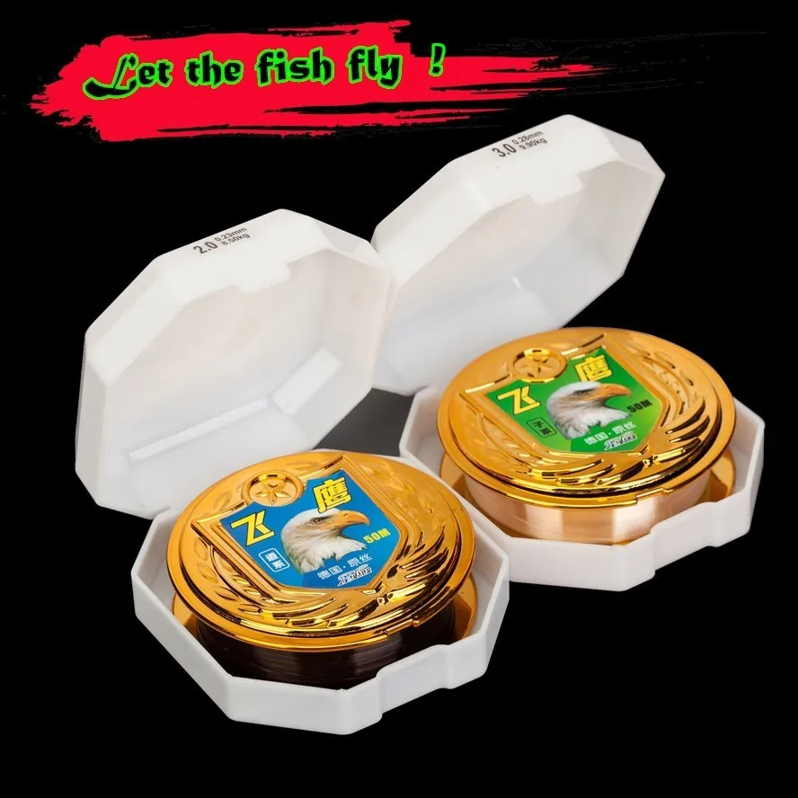 50m Germany Nylon Fishing Line Fluorocarbon Coating Super Strong Material Leash Carp Fly Feeder Squid Pesca Fish Trout Bass Shad
50m Germany Nylon Fishing Line Fluorocarbon Coating Super Strong Material Leash Carp Fly Feeder Squid Pesca Fish Trout Bass Shad
