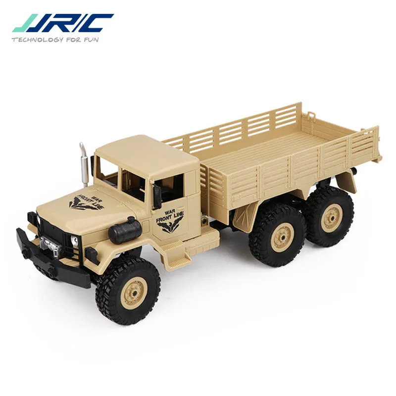 JJR/C JJRC Q63 1/16 2.4G 6WD Off-Road Military Truck Crawler RC Car Brush Motor Remote Control Toys Green Yellow
JJR/C JJRC Q63 1/16 2.4G 6WD Off-Road Military Truck Crawler RC Car Brush Motor Remote Control Toys Green Yellow