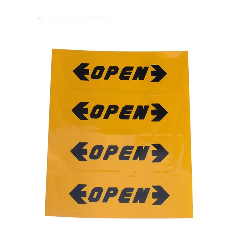 NS Modify 4pcs/set Yellow Red ABS Car Door Reflective Open Sticker Door Open Warning Car Stickers Car Styling Auto Decor
NS Modify 4pcs/set Yellow Red ABS Car Door Reflective Open Sticker Door Open Warning Car Stickers Car Styling Auto Decor