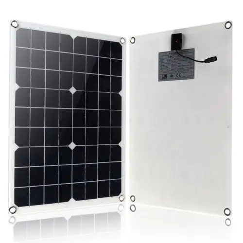 20W 18V Solar Panel Semi-Flexible USB Charger Monocrystalline Silicon Generator Sun Panel Suitable For Small Solar System
20W 18V Solar Panel Semi-Flexible USB Charger Monocrystalline Silicon Generator Sun Panel Suitable For Small Solar System