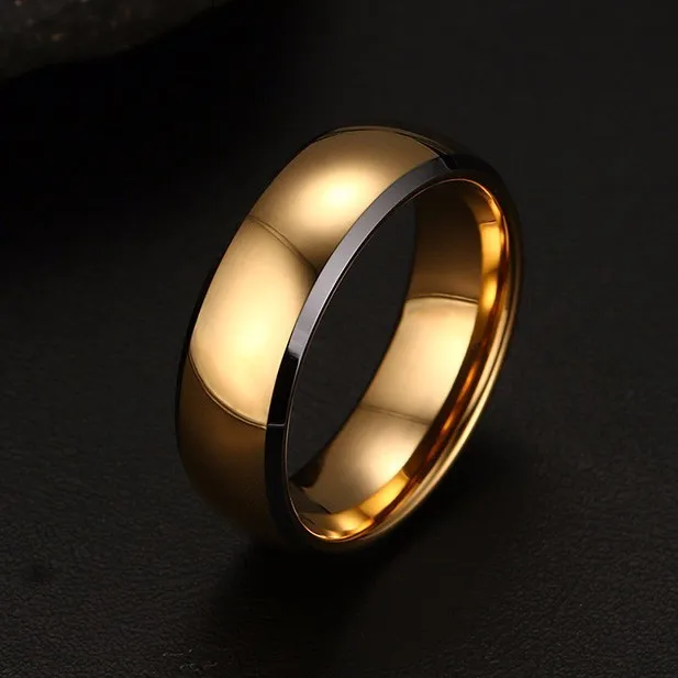 Men's Two Tone 8MM Tungsten Carbide Wedding Band Dome Anniversary Ring for Men Jewelry
Men's Two Tone 8MM Tungsten Carbide Wedding Band Dome Anniversary Ring for Men Jewelry