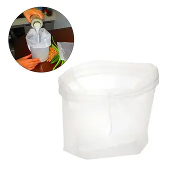 1pc Nylon Reusable Mesh Food Strainer Nut Milk Bag Almond Milk Bags Commercial Food Grade Cheese Maker Coffee Tea Filter
1pc Nylon Reusable Mesh Food Strainer Nut Milk Bag Almond Milk Bags Commercial Food Grade Cheese Maker Coffee Tea Filter