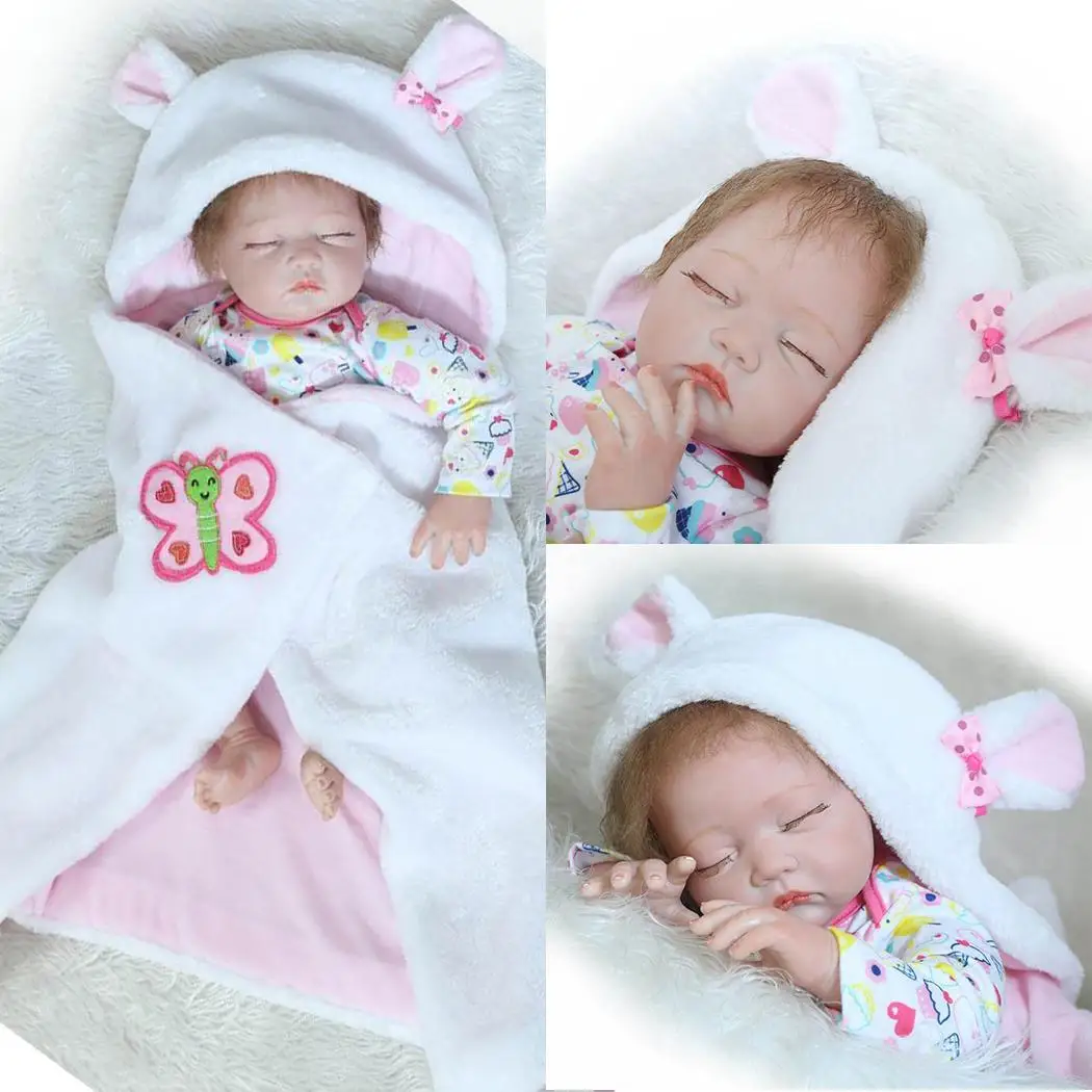 22inch 55cm Soft Reborn Doll Hard Silicone Boy Girl Toy Reborn Baby Doll Gift for Children boneca brinquedos
22inch 55cm Soft Reborn Doll Hard Silicone Boy Girl Toy Reborn Baby Doll Gift for Children boneca brinquedos