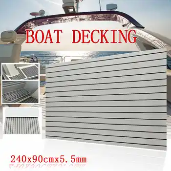 900x2400x5.5mm Self Adhesive EVA Foam Teak Sheet Dark Brown Boat Yacht Synthetic Decking Foam Floor Mat Gray With Black Line0
900x2400x5.5mm Self Adhesive EVA Foam Teak Sheet Dark Brown Boat Yacht Synthetic Decking Foam Floor Mat Gray With Black Line0