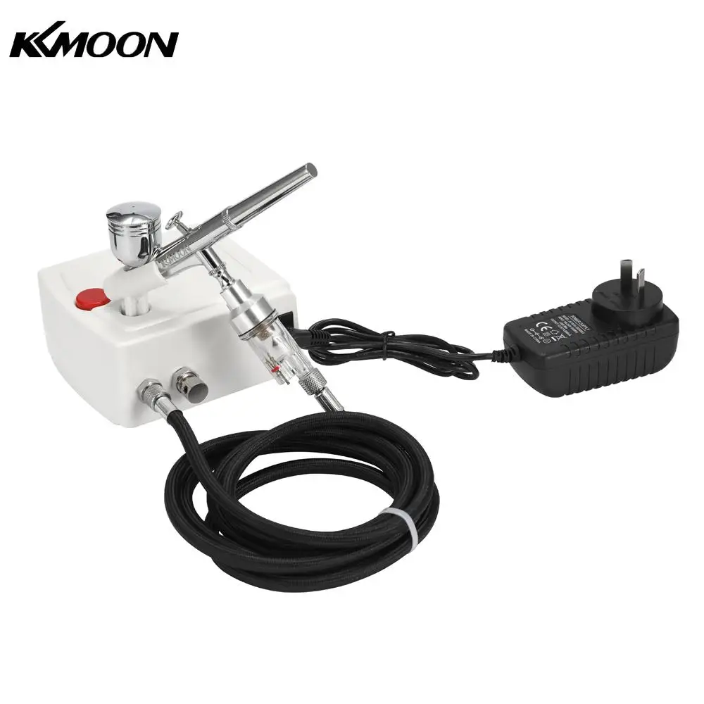 KKmoon 100-250V Professional Gravity Feed Dual Action Airbrush Air Compressor Kit Air Brush Spray Model Air Brush Nail Tool Set
KKmoon 100-250V Professional Gravity Feed Dual Action Airbrush Air Compressor Kit Air Brush Spray Model Air Brush Nail Tool Set