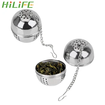 HILIFE Hangable Stainless Steel Ball Shape Tea Infuser For Loose Tea Leaf Spice Home Kitchen Accessories Mesh Filter Strainer
HILIFE Hangable Stainless Steel Ball Shape Tea Infuser For Loose Tea Leaf Spice Home Kitchen Accessories Mesh Filter Strainer
