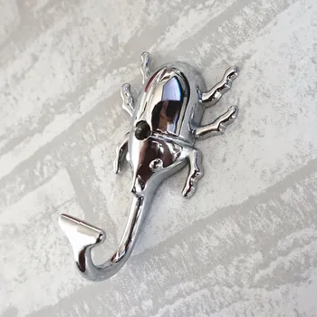 Unique Chrome Silver Beetle Wall Hook Curtain Tie Backs / Coat Hooks Decorative Clothes Hangers Hat Hangers Kitchen Hooks
Unique Chrome Silver Beetle Wall Hook Curtain Tie Backs / Coat Hooks Decorative Clothes Hangers Hat Hangers Kitchen Hooks