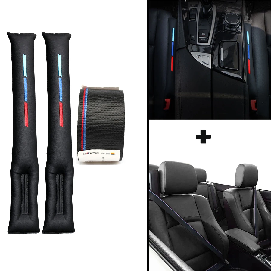 Car Seat Belt M Style with PU Seat Gap Pad Slot Filler Strip Racing Blue Red For BMW e46 e90 e36 f10
Car Seat Belt M Style with PU Seat Gap Pad Slot Filler Strip Racing Blue Red For BMW e46 e90 e36 f10