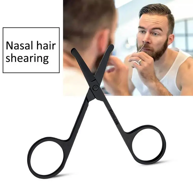 1pc Stainless Steel Makeup Scissors Small Nose Hair Scissor Rounded Eyebrow Eyelashes Epilator Face Hair Removal Tools
1pc Stainless Steel Makeup Scissors Small Nose Hair Scissor Rounded Eyebrow Eyelashes Epilator Face Hair Removal Tools