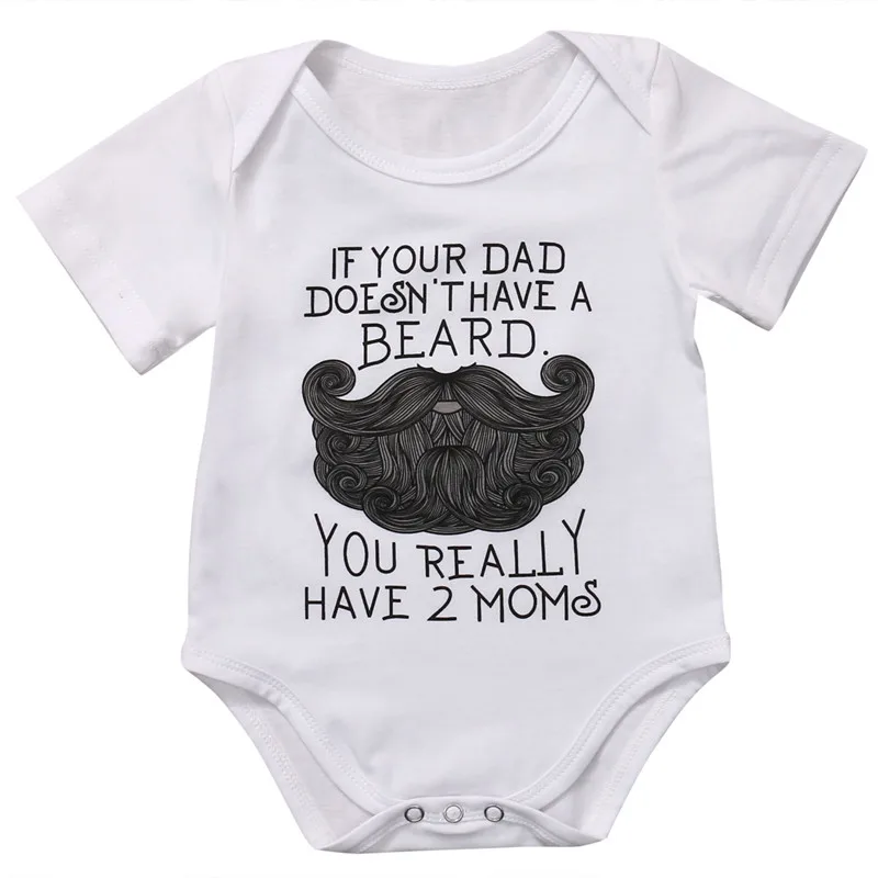 High Quality Baby Boy Beard Pattern Romper Newborn Baby Boy Casual Short Sleeve Cotton Jumpsuit Clothes Sunsuit Outfits 0-18M
High Quality Baby Boy Beard Pattern Romper Newborn Baby Boy Casual Short Sleeve Cotton Jumpsuit Clothes Sunsuit Outfits 0-18M