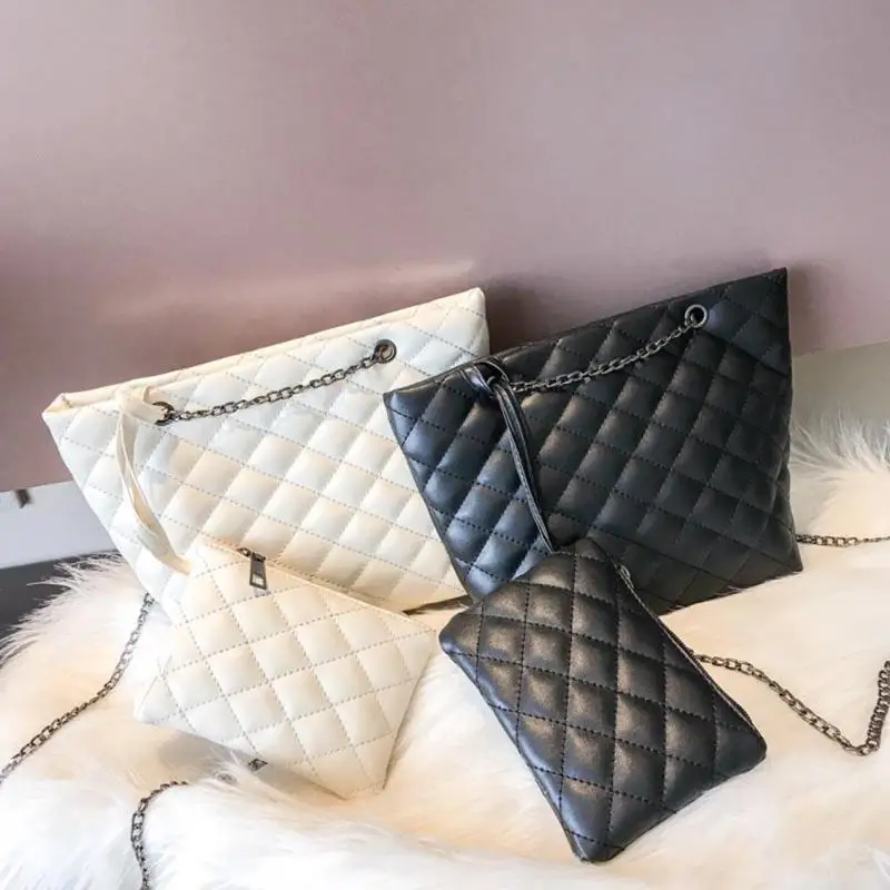 2pcs/set Composite Bag Women Crossbody Messenger Bag Purse Chain PU Leather Casual Handbag Shoulder Bags
2pcs/set Composite Bag Women Crossbody Messenger Bag Purse Chain PU Leather Casual Handbag Shoulder Bags