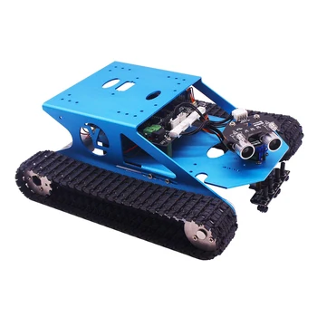Track Robot Kit Programmable Smart Tank Mobile Platform Chassis Robot Kit Electronic Project Learning With C Language &Graphical
Track Robot Kit Programmable Smart Tank Mobile Platform Chassis Robot Kit Electronic Project Learning With C Language &Graphical