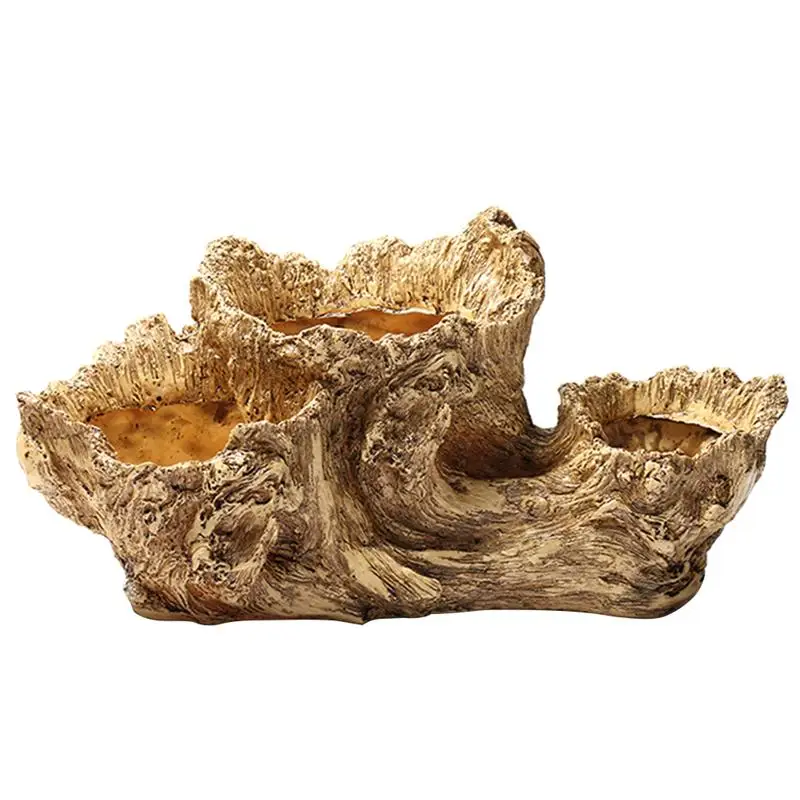 Handcrafted Artificial Driftwood Simulation Tree Root Resin Plants Pot Container Garden Pots Flower Pots Planter Gifts No Plants
Handcrafted Artificial Driftwood Simulation Tree Root Resin Plants Pot Container Garden Pots Flower Pots Planter Gifts No Plants