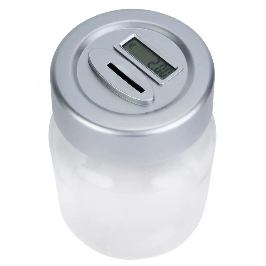 candy machine LCD Display Digital Money Box Jar Euro Coin Counting Box Money Saving Pot money box
candy machine LCD Display Digital Money Box Jar Euro Coin Counting Box Money Saving Pot money box