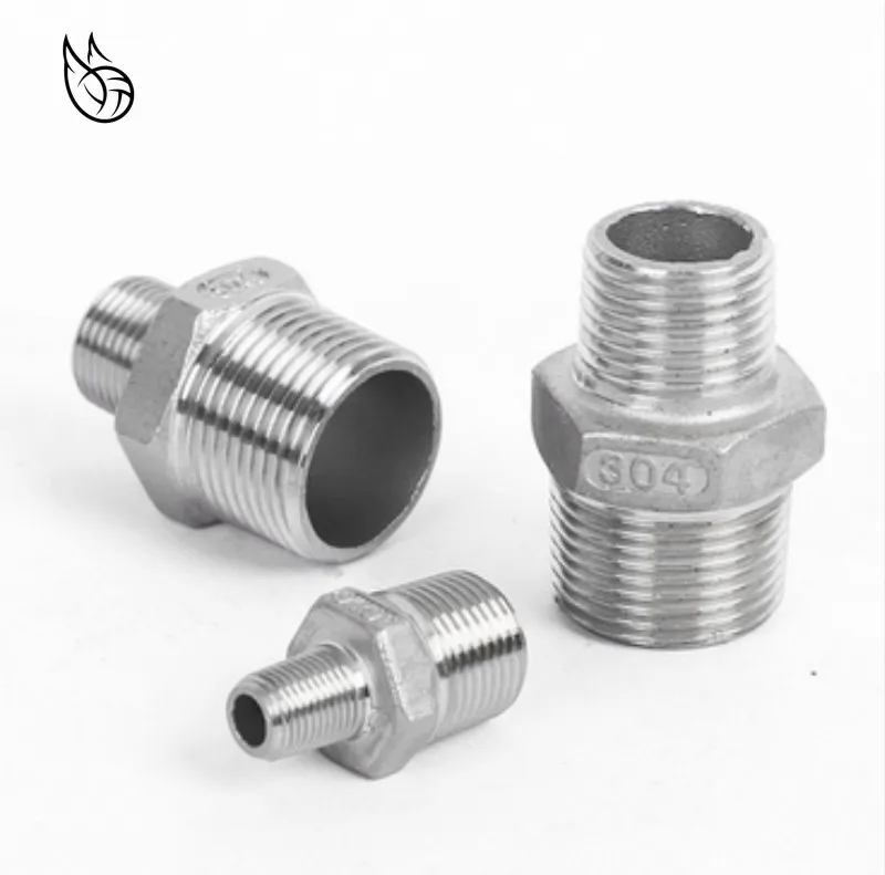Hex Nipple Union 304 Stainless Steel Pipe Fitting Connector Coupler water oil 1/8" 3/8" 1/2" 1" 1-1/2" BSP Male to Male Thread
Hex Nipple Union 304 Stainless Steel Pipe Fitting Connector Coupler water oil 1/8" 3/8" 1/2" 1" 1-1/2" BSP Male to Male Thread