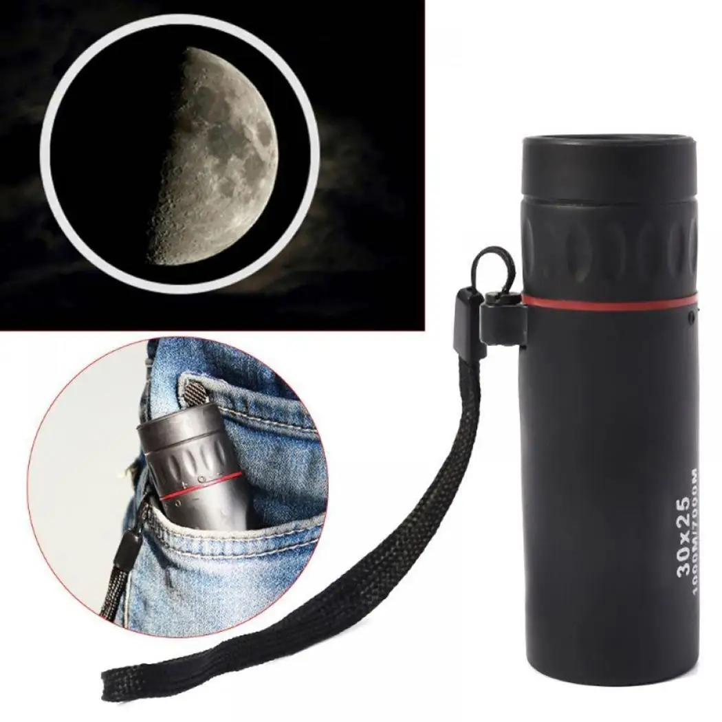 Monocular Mini Portable Durable Monocular Telescope Outdoor Low Black 7 Times Monocular practical wild trend fashion
Monocular Mini Portable Durable Monocular Telescope Outdoor Low Black 7 Times Monocular practical wild trend fashion