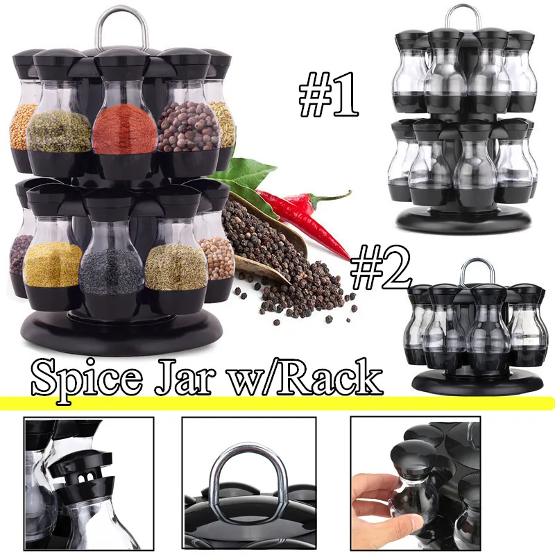 1 Layer/2 Layers 360 Rotating Spice Jar Rack Kitchen Countertop Display Organizer Bottle Holder Stand Shelf Jars
1 Layer/2 Layers 360 Rotating Spice Jar Rack Kitchen Countertop Display Organizer Bottle Holder Stand Shelf Jars