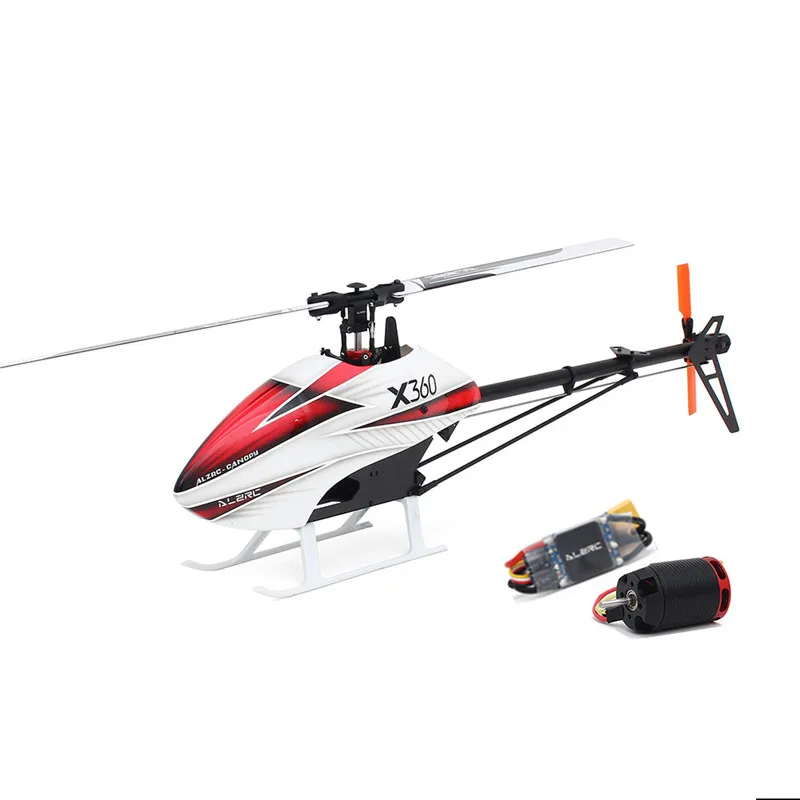 High Speed ALZRC X360 FBL 6CH 3D Flying RC Helicopter Kit With 2525 Motor V4 50A Brushless ESC Standard Combo For Kids Children
High Speed ALZRC X360 FBL 6CH 3D Flying RC Helicopter Kit With 2525 Motor V4 50A Brushless ESC Standard Combo For Kids Children