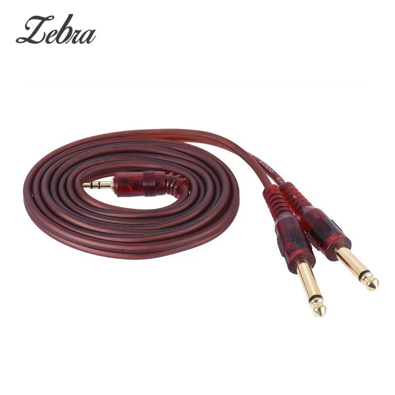 1.5m / 5ft Stereo Audio Cable Cord Wire 3.5mm 1/8" Male to Dual 6.35mm 1/4" TRS Male Plug for Computer Mixer Mixing Console
1.5m / 5ft Stereo Audio Cable Cord Wire 3.5mm 1/8" Male to Dual 6.35mm 1/4" TRS Male Plug for Computer Mixer Mixing Console