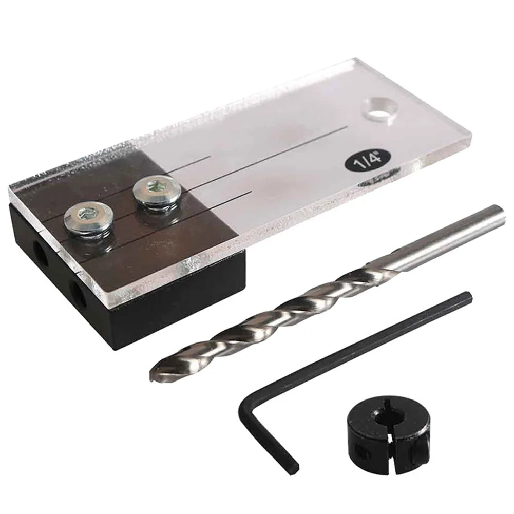 1/4" Accessories Engraving Machine Hole Puncher Woodworking Tool Drilling Jig Locator Doweling Templates Metal Fast Position
1/4" Accessories Engraving Machine Hole Puncher Woodworking Tool Drilling Jig Locator Doweling Templates Metal Fast Position