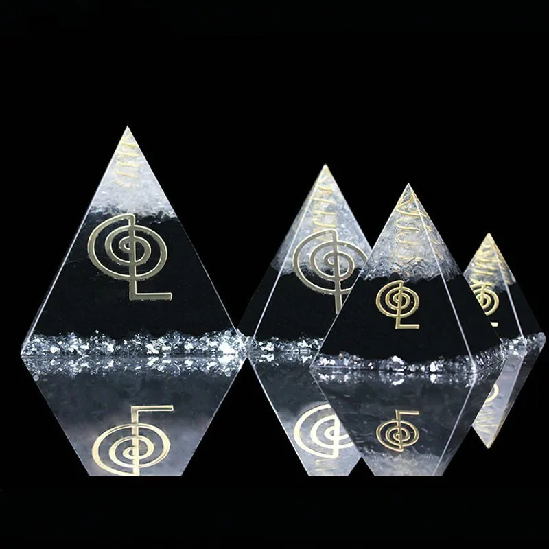 2019 Orgonite Energy Converter Natural Crystal Opening Cultivating Phlegm Town Pyramid Reiki Home Decoration Gift Yz044
2019 Orgonite Energy Converter Natural Crystal Opening Cultivating Phlegm Town Pyramid Reiki Home Decoration Gift Yz044