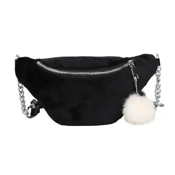2019 New Winter Fleece Packs Women Casual Chain Chest Belt Bag Trendy Travel Waist Bags Female Waist Pack Girls Bolso Muje
2019 New Winter Fleece Packs Women Casual Chain Chest Belt Bag Trendy Travel Waist Bags Female Waist Pack Girls Bolso Muje