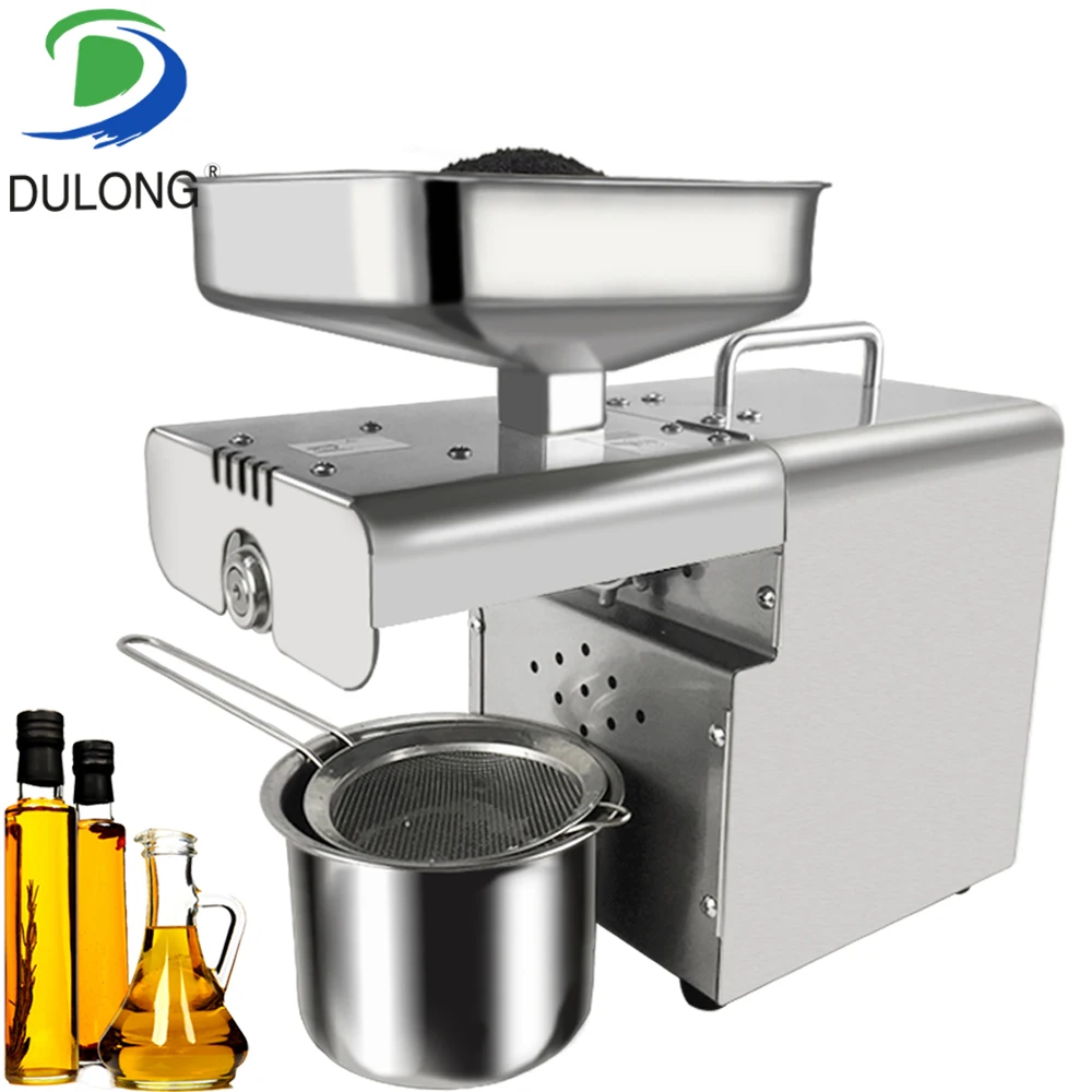 Automatic Electric Oil Extractor Stainless Steel Machine for Home Kitchen Use Cold Oil Extract Coconut Peanut Oil Pressing Tool
Automatic Electric Oil Extractor Stainless Steel Machine for Home Kitchen Use Cold Oil Extract Coconut Peanut Oil Pressing Tool