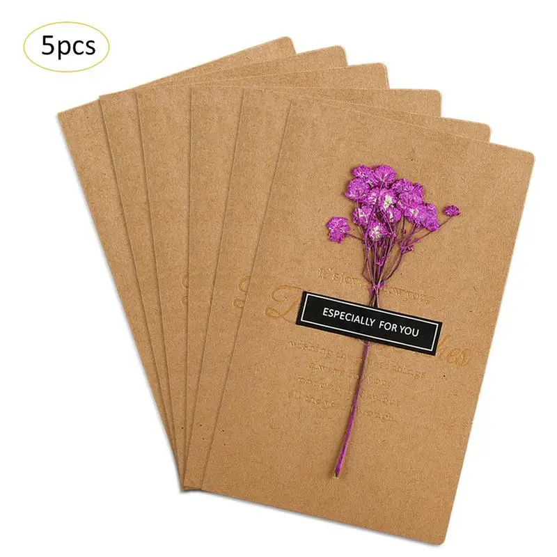 1Pcs DIY Dried Flower Birthday Greeting Cards Hot Stamping Handmade Message Cards Birthdays Parties Invitation Card
1Pcs DIY Dried Flower Birthday Greeting Cards Hot Stamping Handmade Message Cards Birthdays Parties Invitation Card