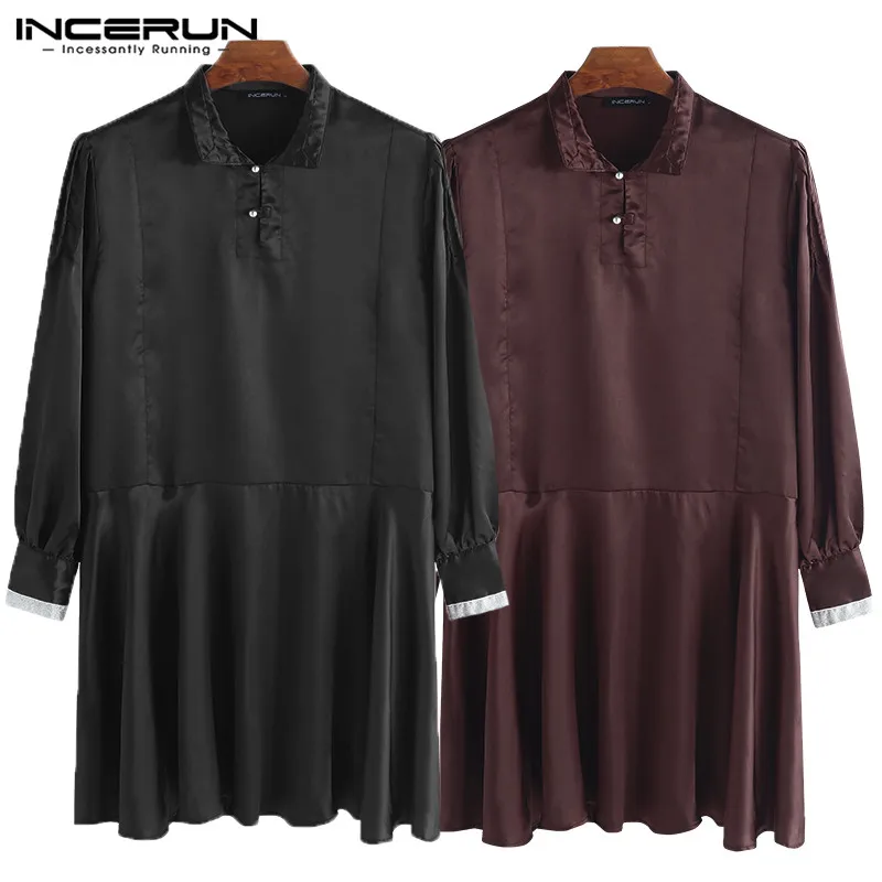 

INCERUN Medieval Eastern European Knight Warrior Tunic Cavalier Surcoat Shirt Men Long Sleeve Tops Renaissance Cosplay Costumes