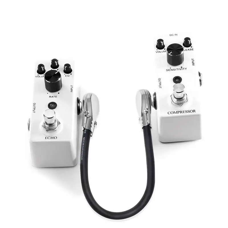Guitar effect pedal instrument jumper effect cable 15/30cm instrument cable double curved flat head single block effect wire
Guitar effect pedal instrument jumper effect cable 15/30cm instrument cable double curved flat head single block effect wire