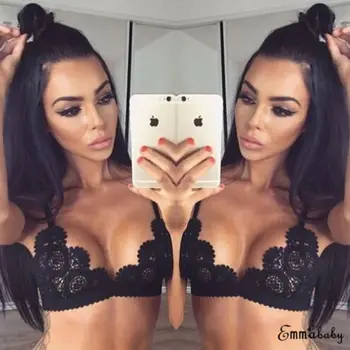 2019 New Fashion Sexy Womens Floral Sheer Lace Triangle Bralette Unpadded Bra Crop Top Lingerie
2019 New Fashion Sexy Womens Floral Sheer Lace Triangle Bralette Unpadded Bra Crop Top Lingerie