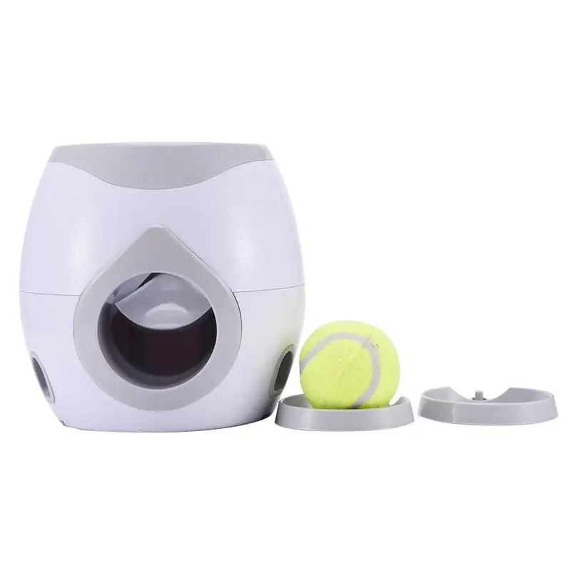 Pet Ball Launcher Toy Tennis Food Reward Machine Thrower Interactive Processing Slow Feeder Toy Pet Cat And Dog Supplies
Pet Ball Launcher Toy Tennis Food Reward Machine Thrower Interactive Processing Slow Feeder Toy Pet Cat And Dog Supplies