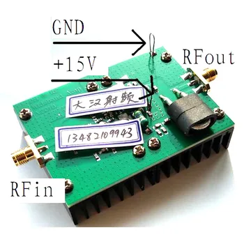 20M-512MHz 5W broadband RF linear power amplifier 72MHZ 315MHHZ 433 MHZ FM radio transmitter UV walkie-talkie HAM remote
20M-512MHz 5W broadband RF linear power amplifier 72MHZ 315MHHZ 433 MHZ FM radio transmitter UV walkie-talkie HAM remote