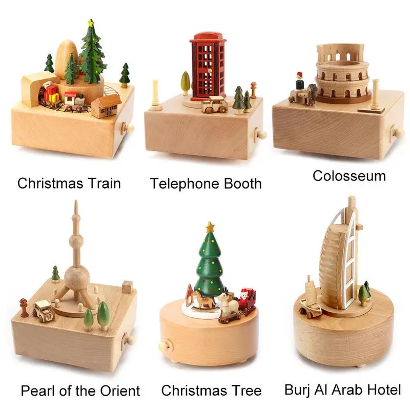 Kawaii Zakka Carousel Musical Boxes Wooden Music Box Wood Crafts Retro Birthday Gift Vintage Home Decoration Accessories
Kawaii Zakka Carousel Musical Boxes Wooden Music Box Wood Crafts Retro Birthday Gift Vintage Home Decoration Accessories