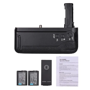 Andoer Battery Grip with NP-FW50 Battery 2.4G Wireless Remote Control Replace Camera Grip for Sony A7II/M2/R2 Digital SLR Camera
Andoer Battery Grip with NP-FW50 Battery 2.4G Wireless Remote Control Replace Camera Grip for Sony A7II/M2/R2 Digital SLR Camera