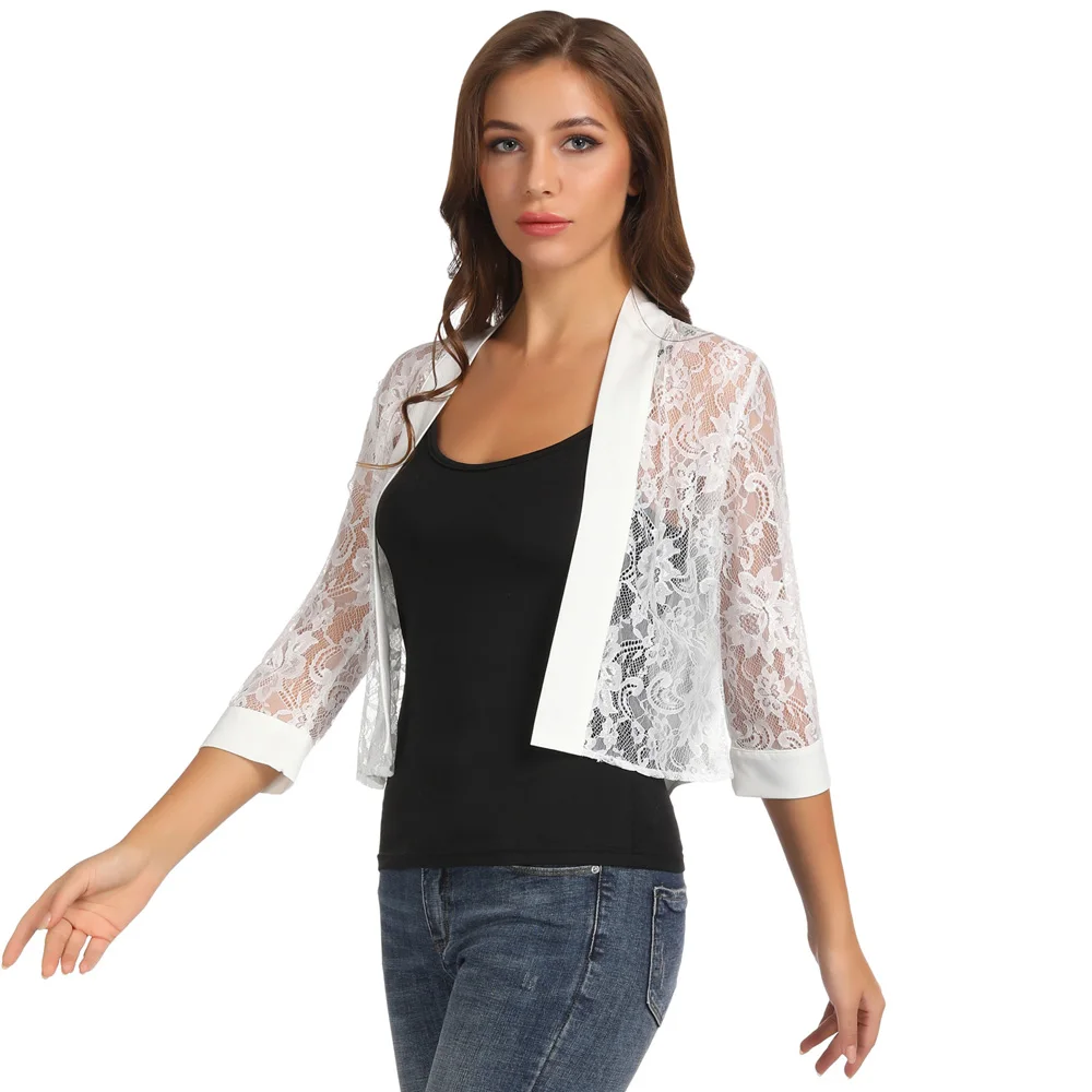 Gk Fashion Womens Jacket Lace Cardigan Business Floral Lace Cardigan Top Summer Comfort Lace Jacket
Gk Fashion Womens Jacket Lace Cardigan Business Floral Lace Cardigan Top Summer Comfort Lace Jacket
