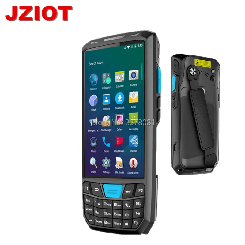 Ручной логистический сканер штрих-кода V80 Android 7 0 PDA 2D с NFC RFID-считывателем |