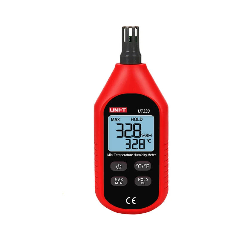 UNI-T Ut333 Mini Temperature Humidity Meter Indoor Outdoor Hygrometer Overload Indication Conversion Lcd Backlight Hygrometer
UNI-T Ut333 Mini Temperature Humidity Meter Indoor Outdoor Hygrometer Overload Indication Conversion Lcd Backlight Hygrometer