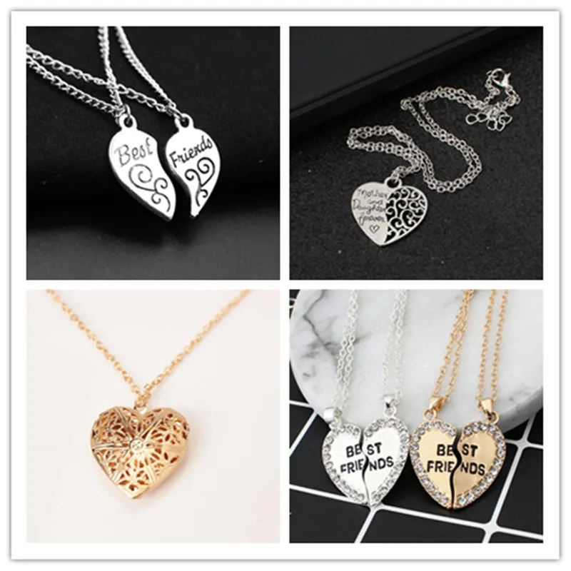 Fashon Heart Shaped necklace Friendship Picture Frame Locket Pendant for Necklace Romantic Fashion Jewelry Nice Gift for girls
Fashon Heart Shaped necklace Friendship Picture Frame Locket Pendant for Necklace Romantic Fashion Jewelry Nice Gift for girls