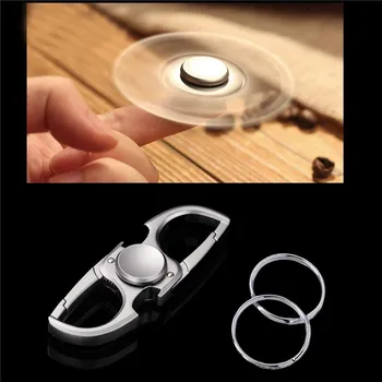 Key Buckle Bottle Opener Creative Portable Key Chain Fidget Spinner With 2 Alloy Key Ring Bottle Opener Men Women Hot Sale 2019
Key Buckle Bottle Opener Creative Portable Key Chain Fidget Spinner With 2 Alloy Key Ring Bottle Opener Men Women Hot Sale 2019