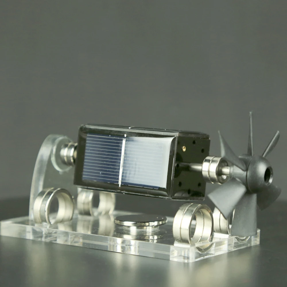Creative Four-side Solar Magnetic Levitation Horizontal Levitating Stand Engine Educational Model Gift Motor Model
Creative Four-side Solar Magnetic Levitation Horizontal Levitating Stand Engine Educational Model Gift Motor Model