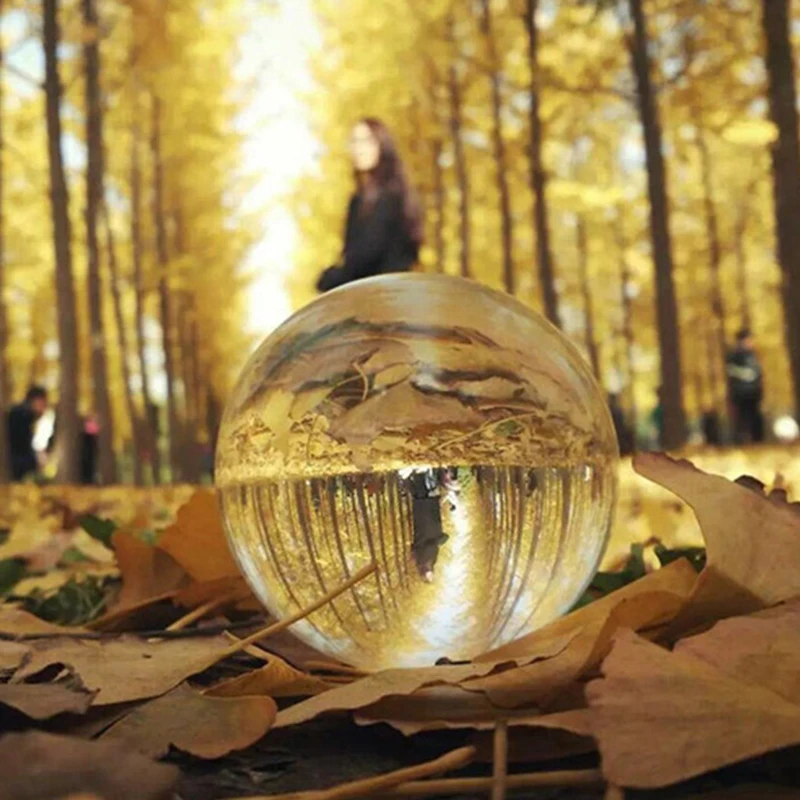 Pure 50mm Clear Transparent Glass Round Crystal Ball Healing Sphere Photography Props Home Decoration
Pure 50mm Clear Transparent Glass Round Crystal Ball Healing Sphere Photography Props Home Decoration