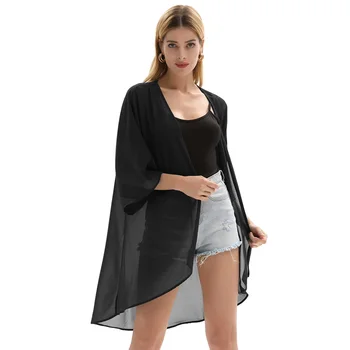 Kate Kasin Summer Sexy Chiffon Cover Up Tunics for Beach Swimwear Scarf Pareo Sarong Wrap Robe Swimsuit Cover Up Beach Cardigan
Kate Kasin Summer Sexy Chiffon Cover Up Tunics for Beach Swimwear Scarf Pareo Sarong Wrap Robe Swimsuit Cover Up Beach Cardigan