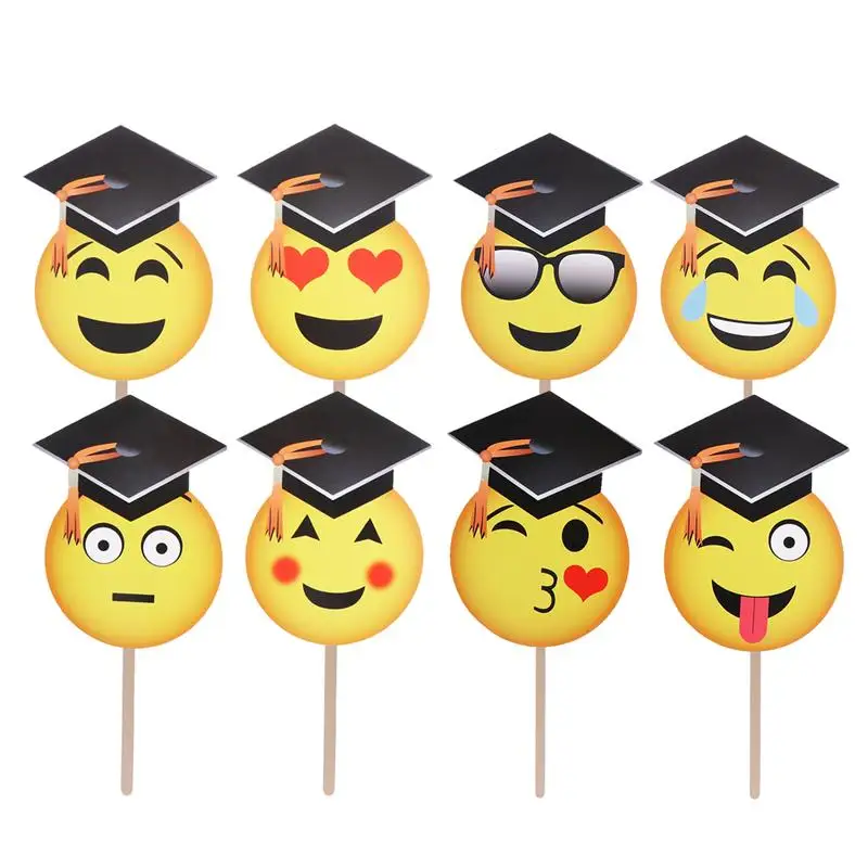 8 Pcs Facial Expressions Photo Booth Props Creative Face Photo Posing Props for Graduation Decoration
8 Pcs Facial Expressions Photo Booth Props Creative Face Photo Posing Props for Graduation Decoration
