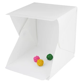 Mini Foldable Photo studio Photography LED LightLighting Tent Soft Box (Color: White)
Mini Foldable Photo studio Photography LED LightLighting Tent Soft Box (Color: White)