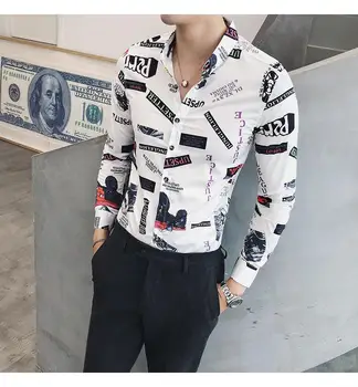 Long sleeve Blouse Men British style Mens Shirts Fashion Slim Casual Party Social Shirt Men's clothing Slim Camisa
Long sleeve Blouse Men British style Mens Shirts Fashion Slim Casual Party Social Shirt Men's clothing Slim Camisa