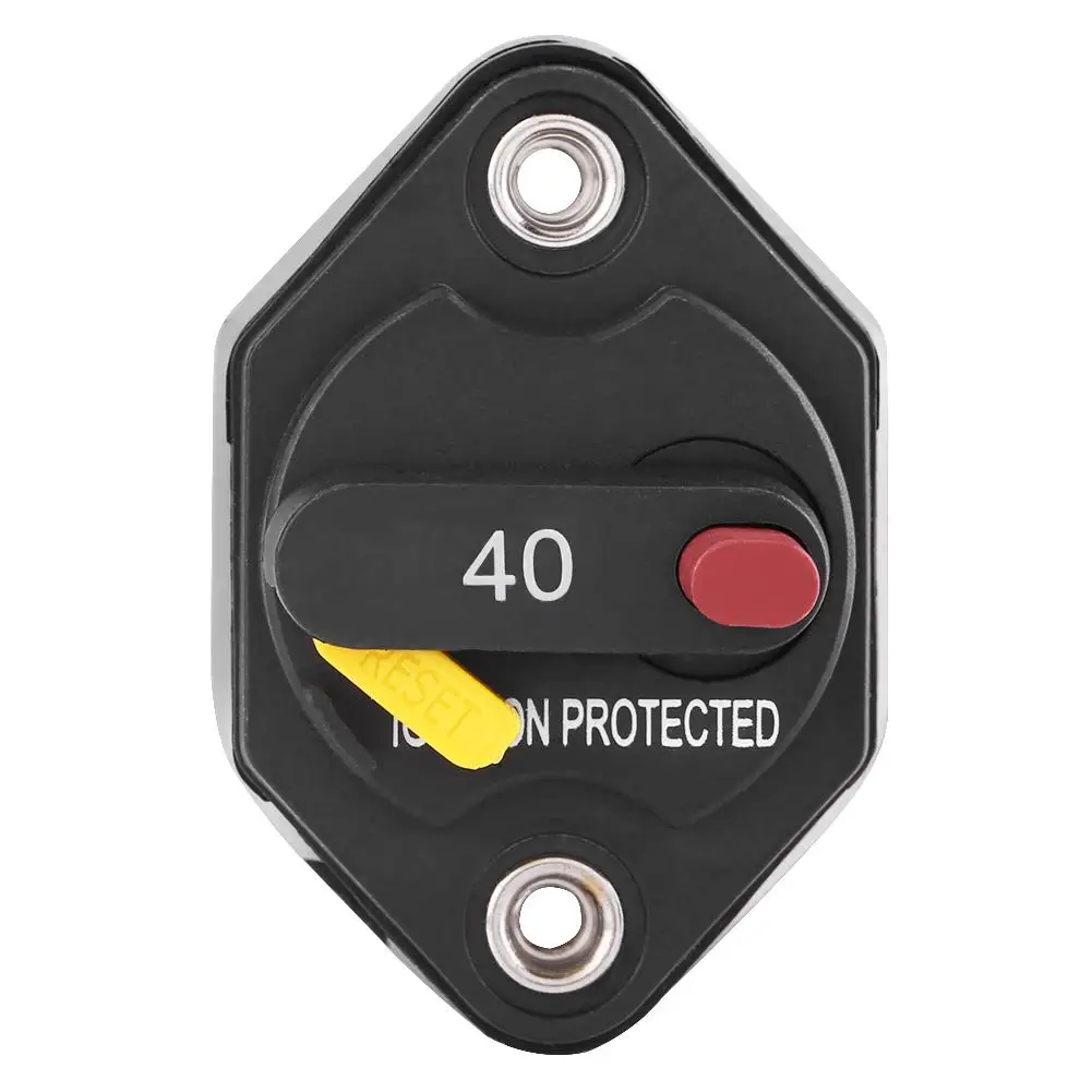 1pc 32V DC 40 Amp Waterproof Manual Reset Circuit Breaker Switch Car Boat Fuse Holder for SAE J553, for SAE J1171
1pc 32V DC 40 Amp Waterproof Manual Reset Circuit Breaker Switch Car Boat Fuse Holder for SAE J553, for SAE J1171