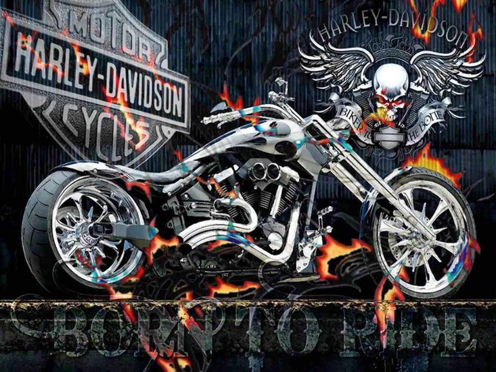 Full Square/Round Drill 5D DIY Diamond Painting "Motorcycle" 3D Embroidery Cross Stitch 5D Rhinestone Handmade Gift Home Decor
Full Square/Round Drill 5D DIY Diamond Painting "Motorcycle" 3D Embroidery Cross Stitch 5D Rhinestone Handmade Gift Home Decor